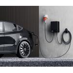 Incarcator de perete pentru masini electrice dé Wallbox, 22kW, 32A, IP54, Lungime cablu 10m, Control aplicatie Tuya Smart, RFID, Afisaj LCD, Negru / Gri 9 - lerato.ro