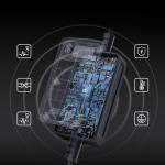 Incarcator portabil pentru masini electrice dé Charger cu priza Schuko, 3kW, 16A, IP66, Lungime cablu 10m, Afisaj LCD, Negru / Gri 8 - lerato.ro
