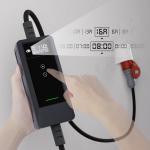 Incarcator portabil pentru masini electrice dé Charger, 11kW, 16A, IP66, Lungime cablu 15m, Afisaj LCD, WiFi, Negru / Gri 3 - lerato.ro