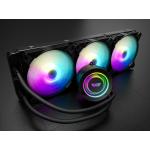Cooler pentru procesor darkFlash DX-360, RGB, Watercooling AIO, Activ, Negru