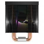 Cooler pentru procesor darkFlash Darkair Plus, ARGB, Activ, Radiator si ventilator, Black 4 - lerato.ro