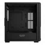 Carcasa pentru computer darkFlash DF2100, Middle Tower, ATX, Micro ATX, ITX, E-ATX, 4 x ventilatoare ARGB, Negru 8 - lerato.ro