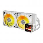 Cooler pentru procesor darkFlash DE240, AIO, 2000 RPM, 36dB, ARGB, Alb 3 - lerato.ro