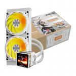 Cooler pentru procesor darkFlash DE240, AIO, 2000 RPM, 36dB, ARGB, Alb 5 - lerato.ro
