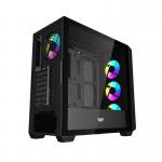 Carcasa pentru computer darkFlash DS900WD, Middle Tower, ATX, M-ATX, ITX, 4 ventilatoare incluse, Negru 3 - lerato.ro