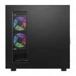 Carcasa pentru computer darkFlash DS950, Middle Tower, ATX, ITX, M-ATX, Display IPS 6 inch, 6 ventilatoare, Negru 6 - lerato.ro