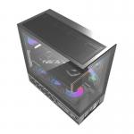 Carcasa pentru computer darkFlash DS950, Middle Tower, ATX, ITX, M-ATX, Display IPS 6 inch, 6 ventilatoare, Negru 8 - lerato.ro