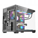 Carcasa pentru computer darkFlash B275 PRO, Mini Tower, M-ATX, ITX, 6 ventilatoare RGB, Negru 4 - lerato.ro