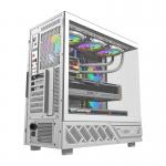 Carcasa pentru computer darkFlash DS950, Middle Tower, ATX, ITX, Micro ATX, Alb 3 - lerato.ro