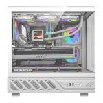 Carcasa pentru computer darkFlash DS950, Middle Tower, ATX, ITX, Micro ATX, 6 ventilatoare incluse, Alb 4 - lerato.ro