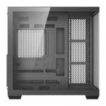 Carcasa pentru computer darkFlash C280, Middle Tower, E-ATX, ATX, ITX, Micro ATX, 7 ventilatoare incluse, Negru 6 - lerato.ro