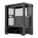 Carcasa pentru computer darkFlash C365, MiniTower, E-ATX, ATX, ITX, Micro ATX, Negru 3 - lerato.ro