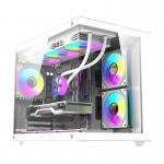 Carcasa pentru computer darkFlash B275 PRO, Mini Tower, ATX, ITX, Micro ATX, 6 ventilatoare incluse, Alb 2 - lerato.ro