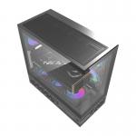 Carcasa pentru computer darkFlash DS950, Middle Tower, ATX, ITX, Micro ATX, 6 ventilatoare RGB, Negru 7 - lerato.ro