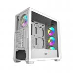 Carcasa pentru computer darkFlash DS900WD, Middle Tower, ATX, ITX, M-ATX, 4 ventilatoare ARGB, Alb 3 - lerato.ro