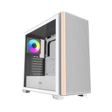 Gaming si Accesorii IT, Carcasa pentru computer darkFlash DS900WS, Middle Tower, ATX, ITX, M-ATX, 4 ventilatoare ARGB, Alb, lerato.ro