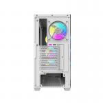 Carcasa pentru computer darkFlash DS900WS, Middle Tower, ATX, ITX, M-ATX, 4 ventilatoare ARGB, Alb 4 - lerato.ro