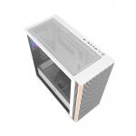 Carcasa pentru computer darkFlash DS900WS, Middle Tower, ATX, ITX, M-ATX, 4 ventilatoare ARGB, Alb 7 - lerato.ro