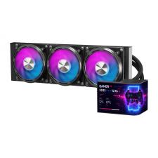 Gaming si Accesorii IT, Cooler pentru procesor Darkflash UV360, 2000 rpm, 55.22 CFM, ARGB, Negru, lerato.ro
