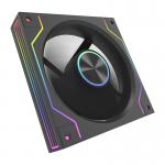 Ventilator de racire PC DarkFlash DM20 LINE, ARGB, 56 CFM, 32.5dB, Negru 6 - lerato.ro