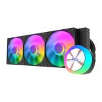 Cooler pentru procesor Darkflash DG360, 3000 rpm, 81.5 CFM, ARGB, Negru 3 - lerato.ro