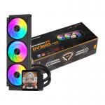 Cooler pentru procesor DarkFlash DV360S Max, 2700 rpm, 52.84 CFM, ARGB, Negru 3 - lerato.ro