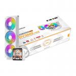 Cooler pentru procesor DarkFlash DV360S Max, 2700 rpm, 52.84 CFM, ARGB, Alb 3 - lerato.ro