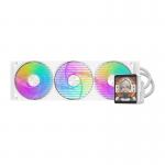 Cooler pentru procesor DarkFlash DV360S Max, 2700 rpm, 52.84 CFM, ARGB, Alb 5 - lerato.ro