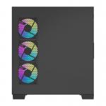 Carcasa pentru computer darkFlash K430, Middle Tower, ATX, ITX, Micro ATX, 6 ventilatoare incluse, Negru 5 - lerato.ro