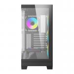 Carcasa pentru computer darkFlash K430, Middle Tower, ATX, ITX, Micro ATX, 6 ventilatoare incluse, Negru 6 - lerato.ro