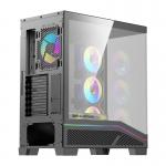 Carcasa pentru computer darkFlash K430, Middle Tower, ATX, ITX, Micro ATX, 6 ventilatoare incluse, Negru 8 - lerato.ro