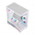Carcasa pentru computer darkFlash K430, Middle Tower, ATX, ITX, Micro ATX, 6 ventilatoare incluse, Alb 6 - lerato.ro