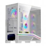 Carcasa pentru computer darkFlash K430, Middle Tower, ATX, ITX, Micro ATX, 6 ventilatoare incluse, Alb 8 - lerato.ro