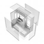 Carcasa pentru computer darkFlash TH285 Plus, Middle Tower, ATX, ITX, Micro ATX, 8 ventilatoare incluse, Alb 12 - lerato.ro