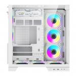 Carcasa pentru computer darkFlash TH285 Plus, Middle Tower, ATX, ITX, Micro ATX, 8 ventilatoare incluse, Alb 4 - lerato.ro