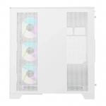 Carcasa pentru computer darkFlash TH285 Plus, Middle Tower, ATX, ITX, Micro ATX, 8 ventilatoare incluse, Alb 5 - lerato.ro