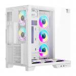 Carcasa pentru computer darkFlash TH285 Plus, Middle Tower, ATX, ITX, Micro ATX, 8 ventilatoare incluse, Alb 8 - lerato.ro