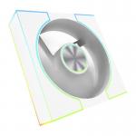 Ventilator de racire PC darkFlash DM8 LINE, 58 CFM, 1600 RPM, Alb 12 - lerato.ro