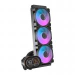 Cooler pentru procesor DarkFlash DH360D v2, 3200 rpm, 59.1 CFM, ARGB, Negru 3 - lerato.ro