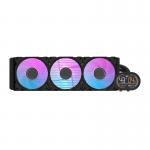 Cooler pentru procesor DarkFlash DH360D v2, 3200 rpm, 59.1 CFM, ARGB, Negru 5 - lerato.ro