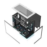 Carcasa pentru computer darkFlash F1, Middle Tower, ATX, ITX, Micro ATX, 6 ventilatoare incluse, Alb 11 - lerato.ro