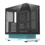Carcasa pentru computer darkFlash F1, Middle Tower, ATX, ITX, Micro ATX, 6 ventilatoare incluse, Alb 3 - lerato.ro