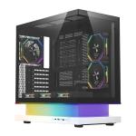 Carcasa pentru computer darkFlash F1, Middle Tower, ATX, ITX, Micro ATX, 6 ventilatoare incluse, Alb 12 - lerato.ro