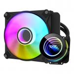 Cooler pentru procesor darkFlash DX120 V2.6, 1800 RPM, RGB, Negru 3 - lerato.ro