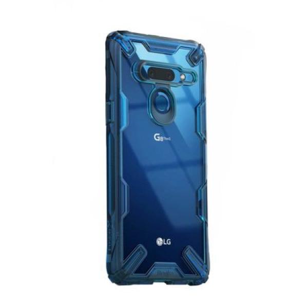 Carcasa Ringke Fusion X LG G8 ThinQ Space Blue 1 - lerato.ro
