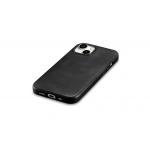 Carcasa iCarer Oil Wax Leather MagSafe compatibila cu iPhone 15 Plus Black 3 - lerato.ro