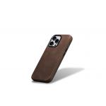 Carcasa iCarer Oil Wax Leather MagSafe compatibila cu iPhone 15 Pro Brown 7 - lerato.ro