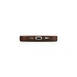 Carcasa iCarer Oil Wax Leather MagSafe compatibila cu iPhone 15 Pro Brown 3 - lerato.ro