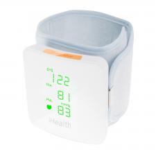 Tensiometru pentru incheietura iHealth VIEW BP7s, Indicatori privind nivelul tensiunii, Istoric masuratori, Oprire automata, Bluetooth 4.0, Display LED, Alb