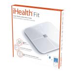 Cantar corporal smart iHealth FIT HS2S, Masurare 11 parametrii, Bluetooth 4.0, 4 baterii AAA, Display LED, Alb 9 - lerato.ro